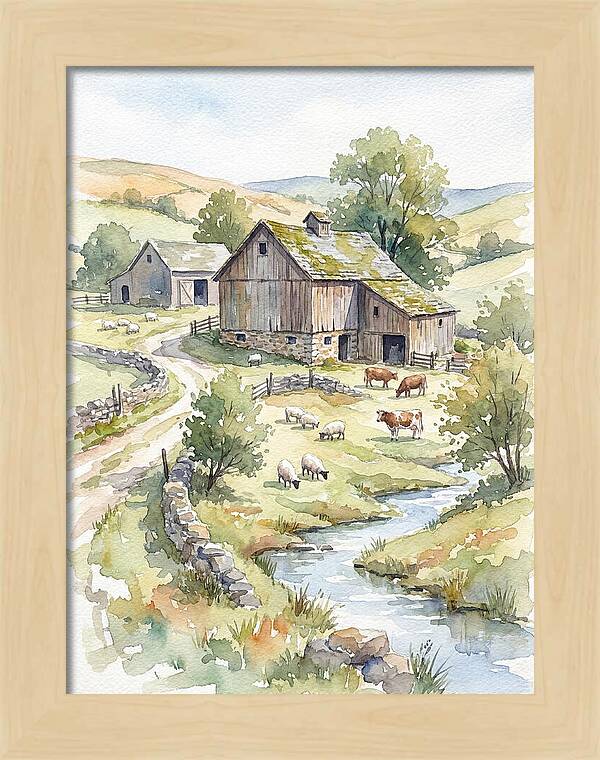 Serene Country Landscape
