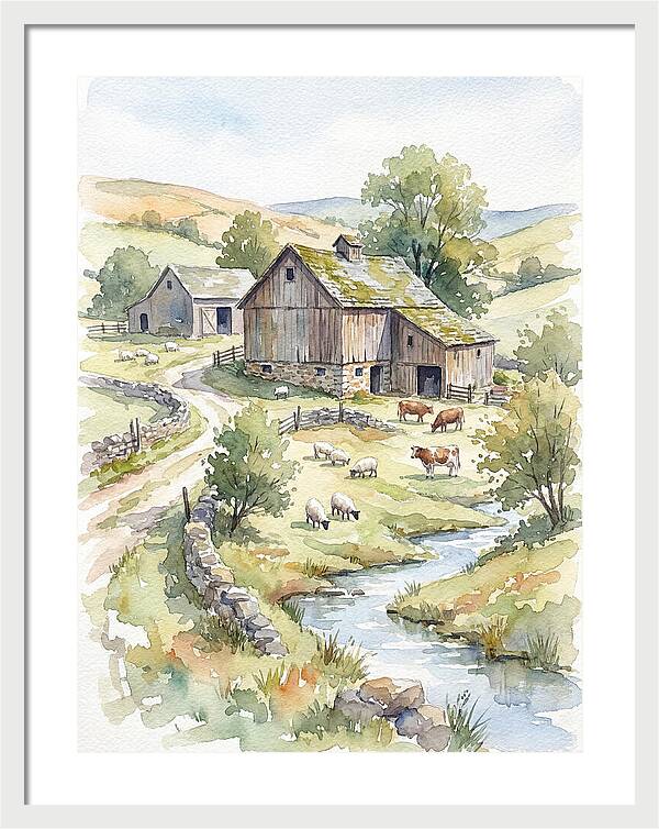 Serene Country Landscape