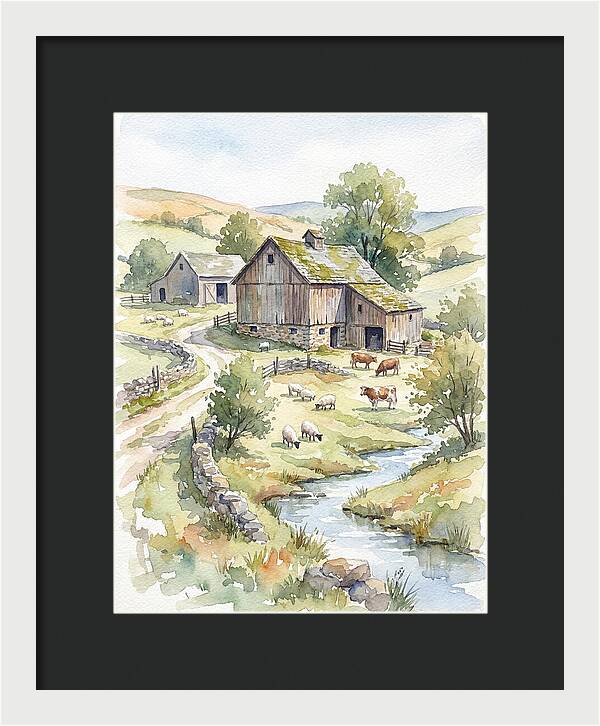 Serene Country Landscape