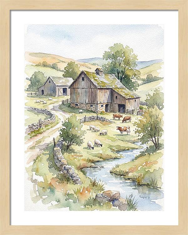 Serene Country Landscape