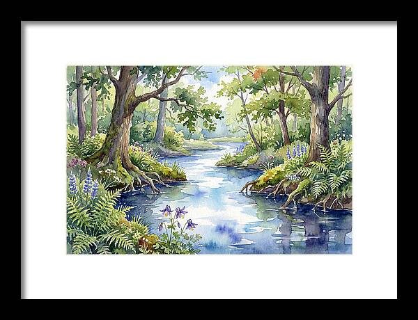 Serene Creek Landscape