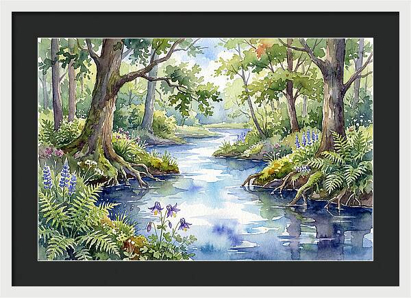 Serene Creek Landscape