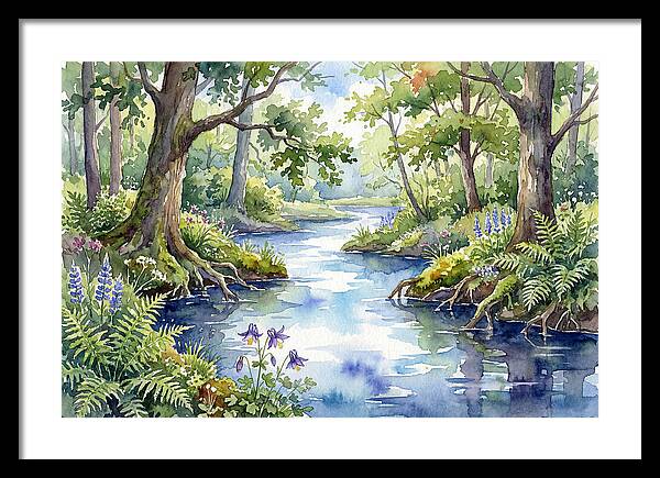Serene Creek Landscape