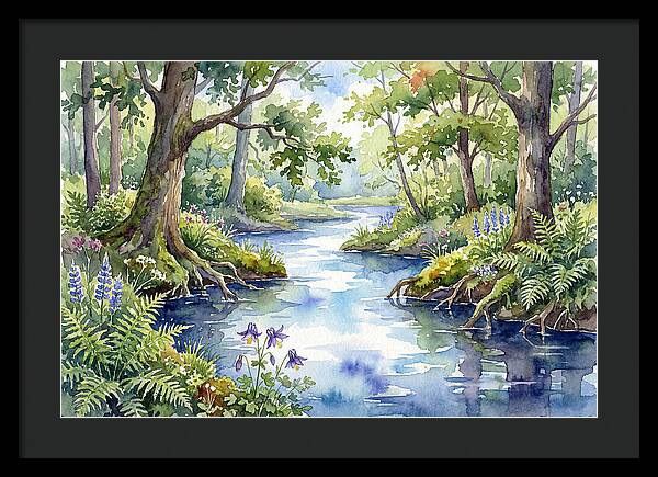 Serene Creek Landscape