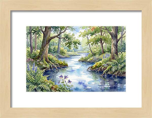 Serene Creek Landscape