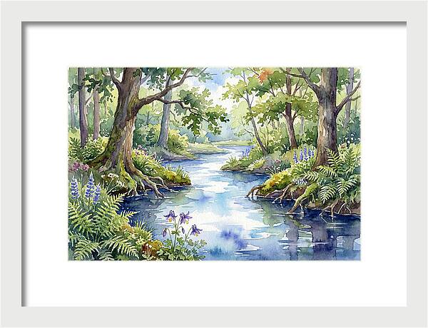 Serene Creek Landscape