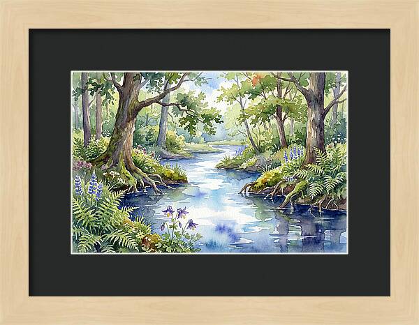 Serene Creek Landscape