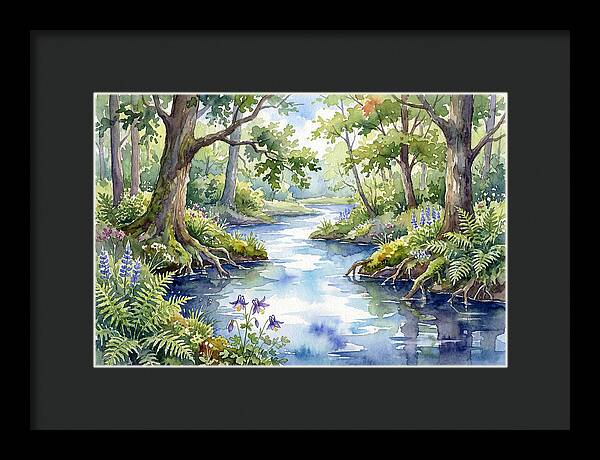 Serene Creek Landscape