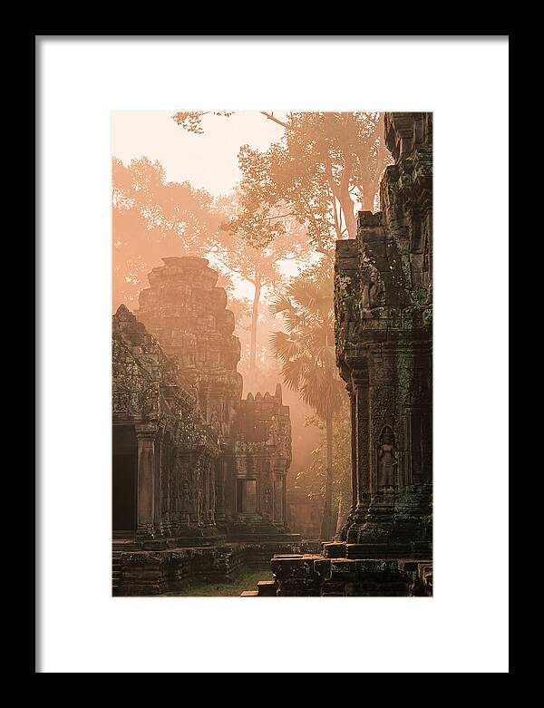 Serene Dawn At Angkor Wat