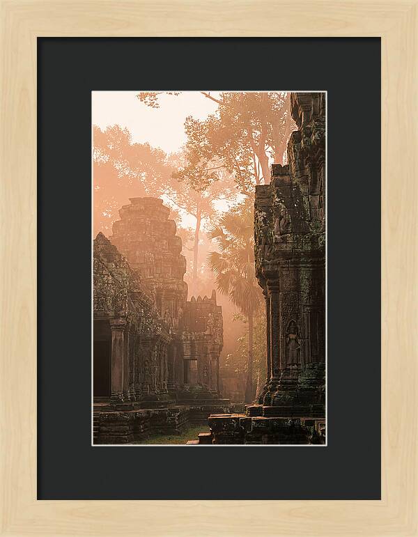 Serene Dawn At Angkor Wat