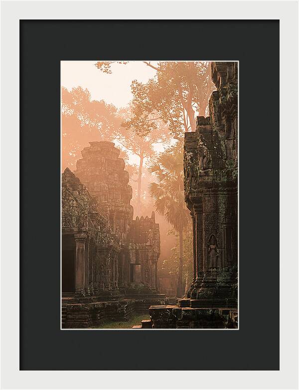 Serene Dawn At Angkor Wat