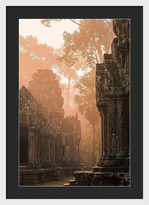 Serene Dawn At Angkor Wat