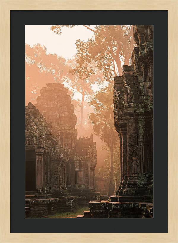 Serene Dawn At Angkor Wat