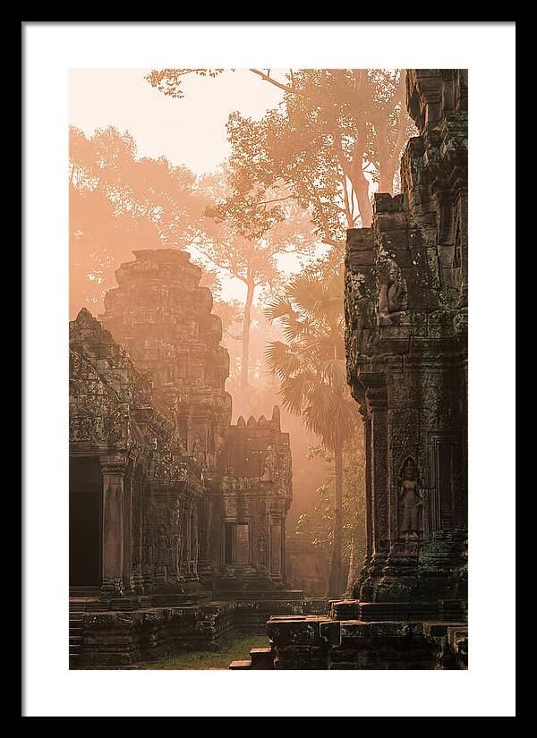 Serene Dawn At Angkor Wat
