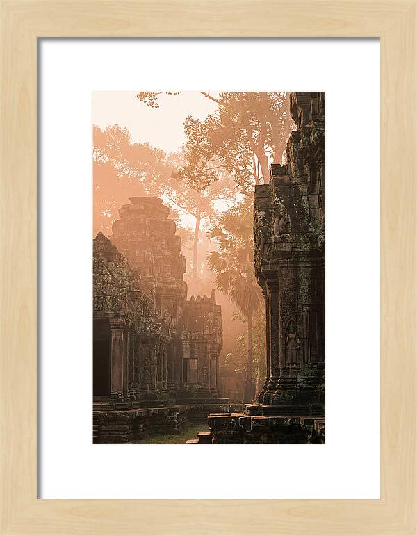 Serene Dawn At Angkor Wat