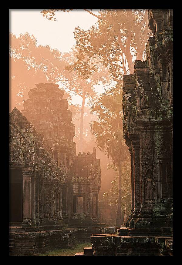 Serene Dawn At Angkor Wat