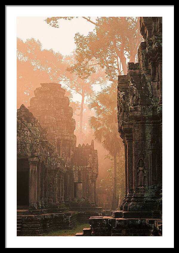 Serene Dawn At Angkor Wat