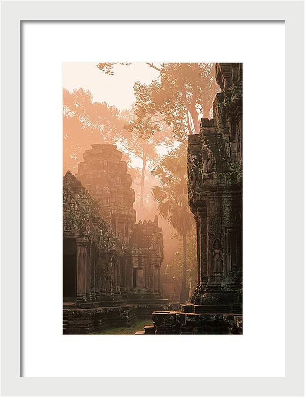 Serene Dawn At Angkor Wat