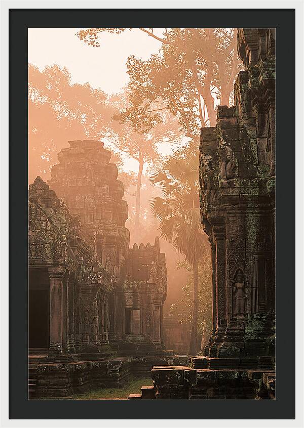Serene Dawn At Angkor Wat