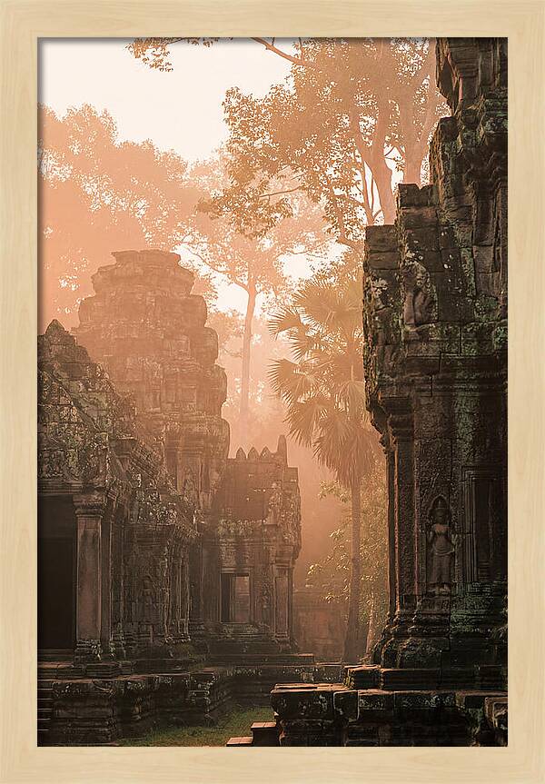 Serene Dawn At Angkor Wat
