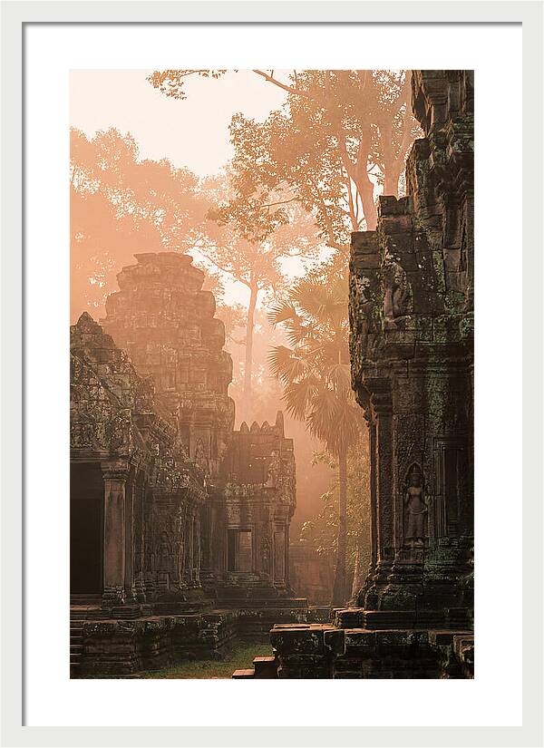 Serene Dawn At Angkor Wat
