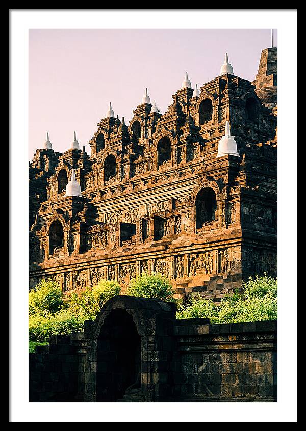 Serene Dawn At Borobudur Temple