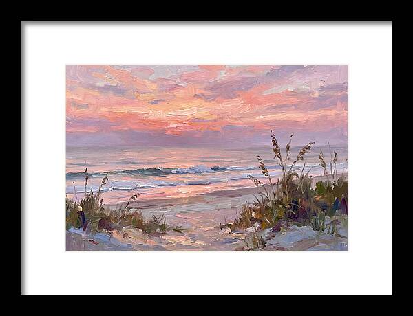 Serene Dawn By The Coast