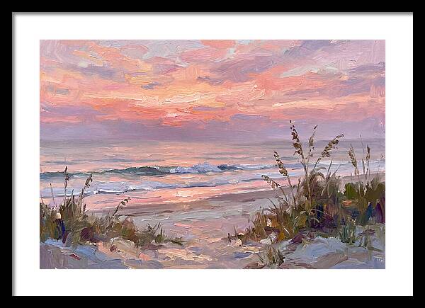Serene Dawn By The Coast