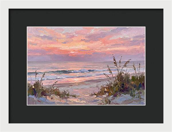 Serene Dawn By The Coast