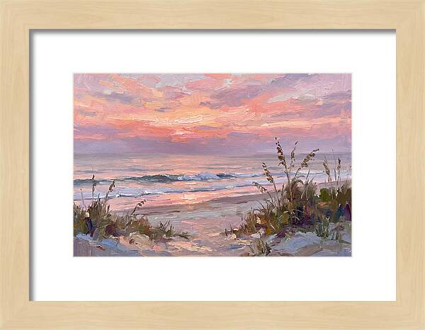 Serene Dawn By The Coast