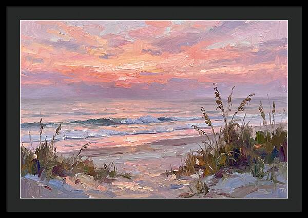 Serene Dawn By The Coast