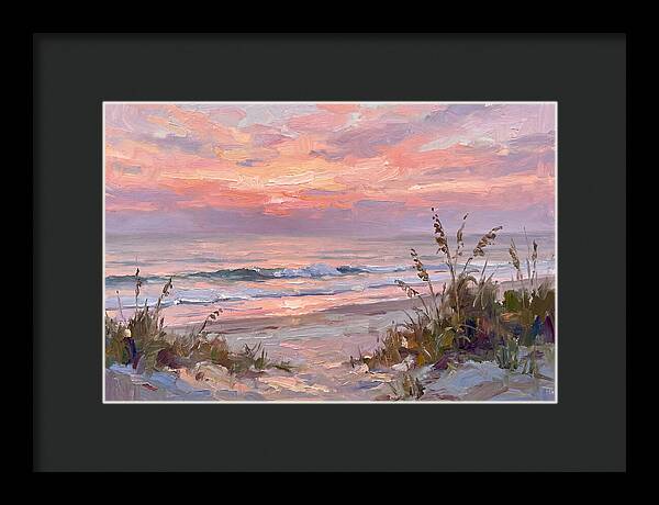 Serene Dawn By The Coast