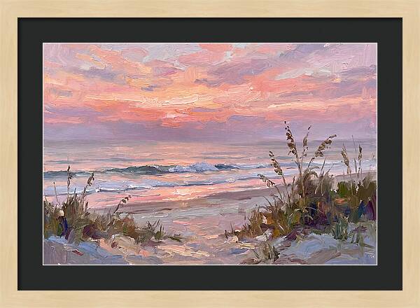 Serene Dawn By The Coast