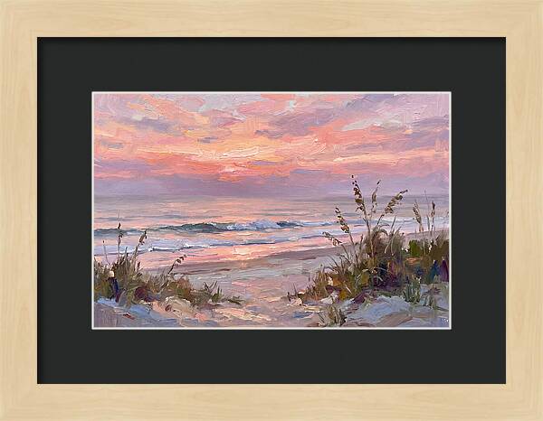 Serene Dawn By The Coast