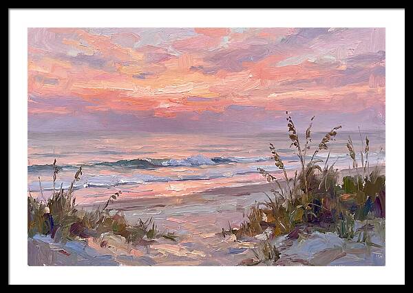 Serene Dawn By The Coast