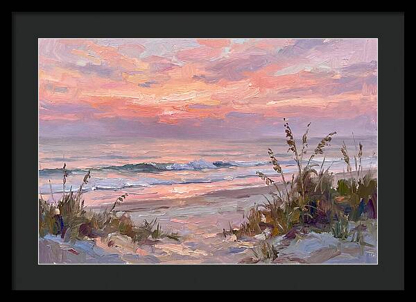 Serene Dawn By The Coast
