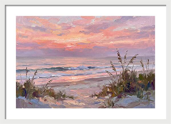 Serene Dawn By The Coast