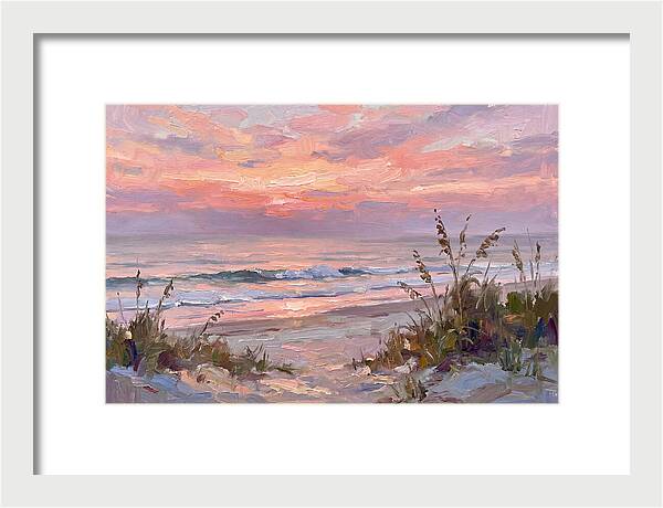 Serene Dawn By The Coast