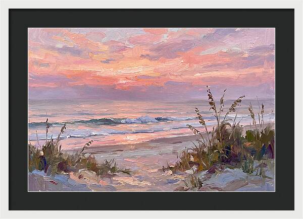Serene Dawn By The Coast