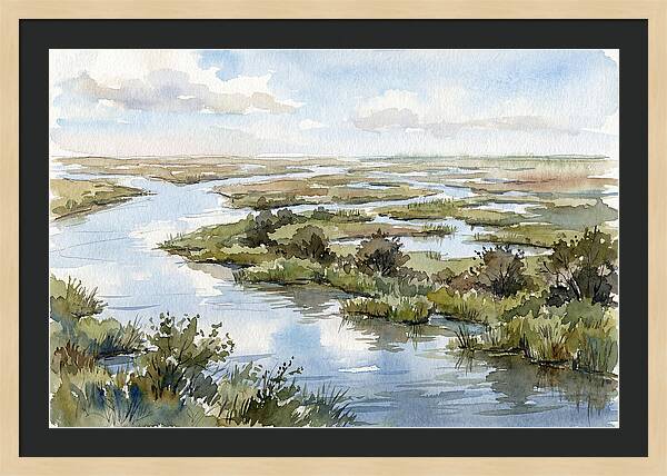 Serene Delta Waterway Views