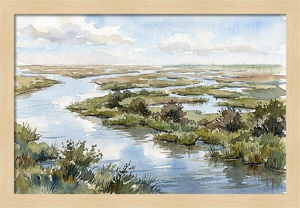 Serene Delta Waterway Views