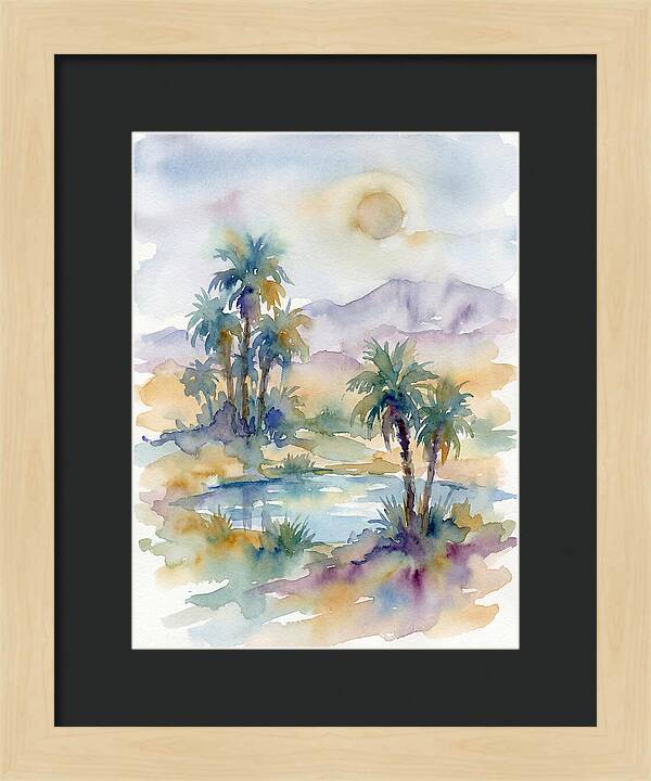 Serene Desert Sanctuary