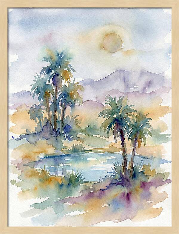 Serene Desert Sanctuary