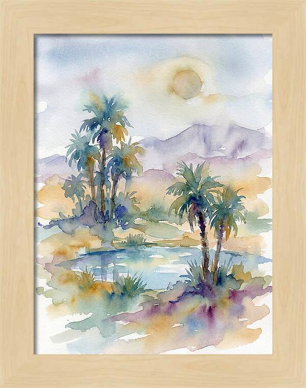 Serene Desert Sanctuary