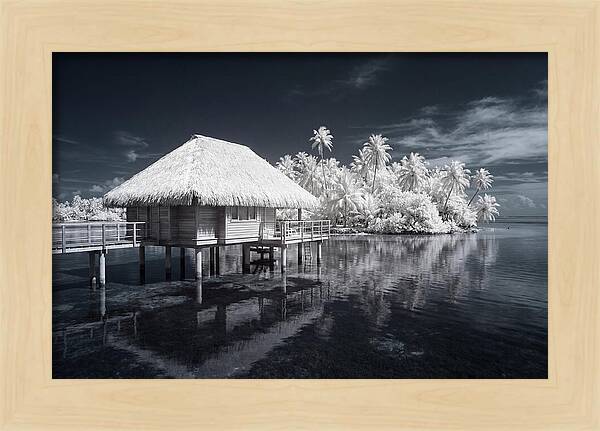 Serene Dusk Overwater Retreat