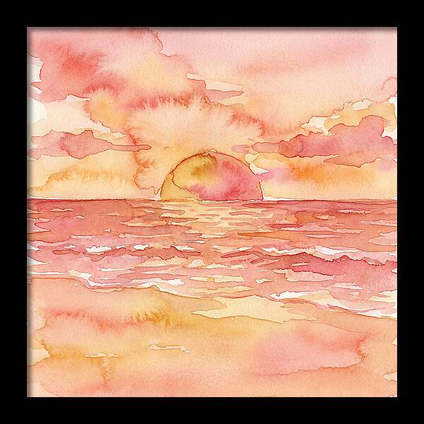 Serene Evening By The Shore