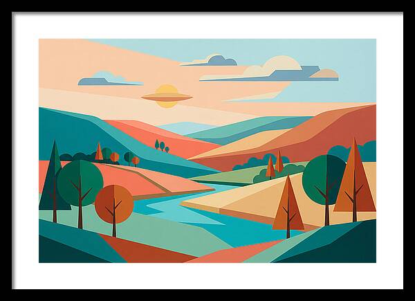 Serene Fields Of England