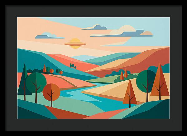 Serene Fields Of England