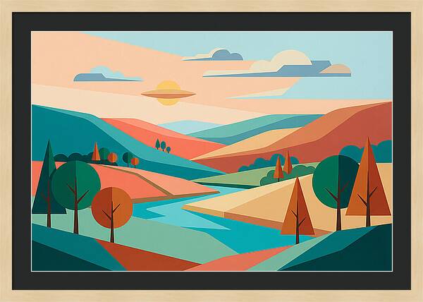 Serene Fields Of England