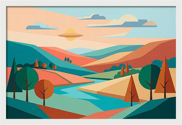 Serene Fields Of England
